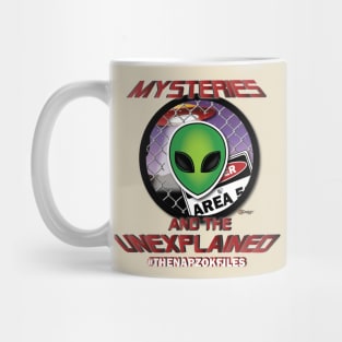 Mysteries and the Unexplained - Area 51 shirt! Mug